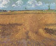 Wheat Field with Sheaves (nn04) Vincent Van Gogh